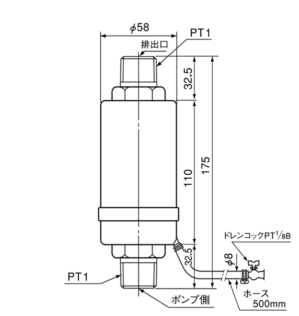 リアル アズワン 油回転真空ポンプ 19kg AVRD-60A